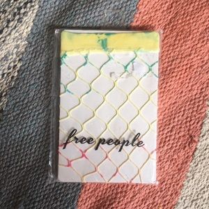 Free People Tie Dye Fishnet Anklet Sock